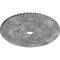 Ekena Millwork Melonie Ceiling Medallion (Canopies up to 6 1/4"), 36 1/4"OD x 1 7/8"P, Ultra Pure White Crackle CM36MEUWC - alternate 3